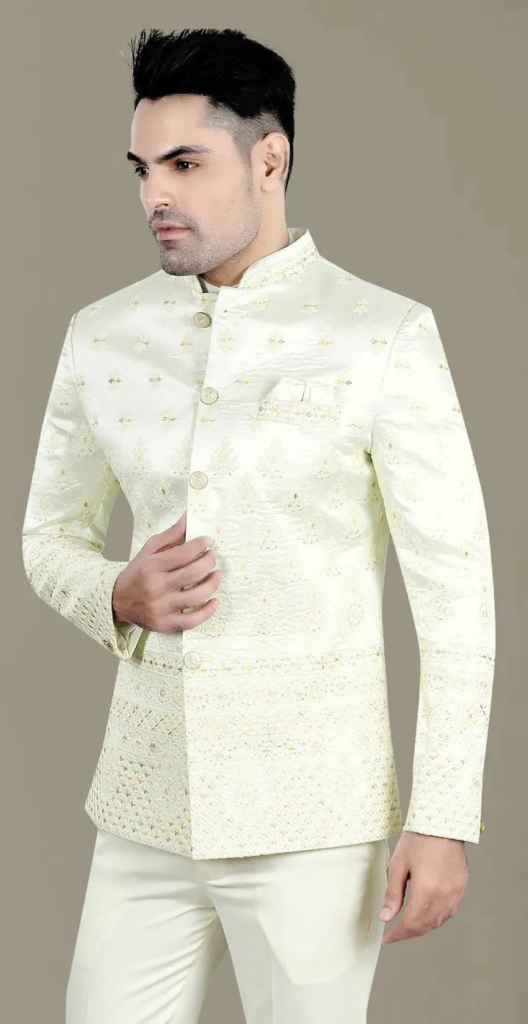 jacquard-party-wear-blazer-in-beige-with-sequence-work